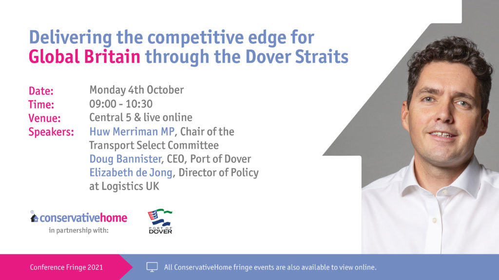 Today on the ConservativeHome conference fringe: Davis, Street, Houchen ...